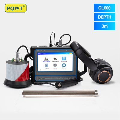 υγιές βάθος 9000 Hz PQWT CL600 συσκευών ανιχνευτών διαρροών νερού 6m
