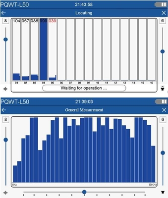 Pqwt-L7000 Πολλαπλούς αισθητήρες εσωτερικού και εξωτερικού 5 μέτρα ανιχνευτής διαρροής νερού
