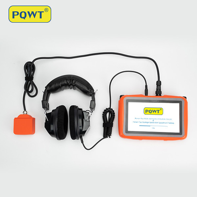 Οθόνη αφής ανιχνευτών PQWT L3000 LCD διαρροών σωληνώσεων νερού λιμνών ξηρών τοίχων