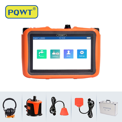 Pqwt-L5000 Multi Sensors 5m βάθος ανιχνευτής διαρροής σωλήνων νερού για εσωτερικά εξωτερικά