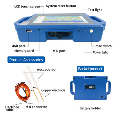 PQWT S150 Ανιχνευτής Υπόγειων Υδάτων 150m Βάθος Αυτόματης Χαρτογράφησης