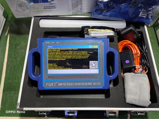 Ανιχνευτής νερού PQWT με ακρίβεια 95% 36/40/56 συχνότητα και εύρος μέτρησης 0mV-2000mV για εντοπισμό υπογείων υδάτων
