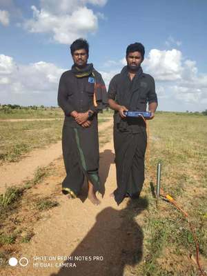 Ανιχνευτής Νερού PQWT S500 με Πολλαπλές Συχνότητες Υψηλής Ακρίβειας Φορητός Ανιχνευτής Υπόγειων Υδάτων