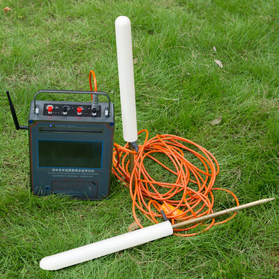 Ηλεκτρονικός ανιχνευτής νερού PQWT-TC1200 με οθόνη LCD πολλαπλών συχνοτήτων βάθους 1200m για την ανίχνευση βαθιών υπόγειων υδάτων