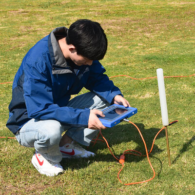 Αναγνωριστής υπόγειου νερού βάθους 300 μέτρων με οθόνη αφής 7 ιντσών και αυτόματη χαρτογράφηση