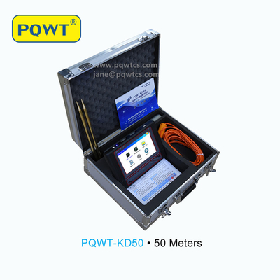 Γεωλογικός εξοπλισμός εξερεύνησης PQWT KD150 150m μέγιστος ανιχνευτής βουνών