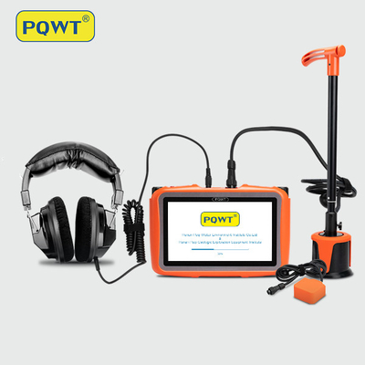 Οθόνη αφής ανιχνευτών PQWT L3000 LCD διαρροών σωληνώσεων νερού λιμνών ξηρών τοίχων