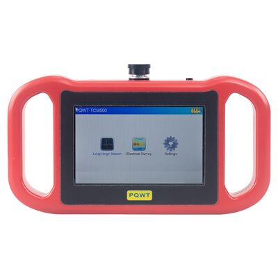 Ανιχνευτής γεωφυσικής έρευνας νερού PQWT-TCM150 με εμβέλεια αναζήτησης επιφάνειας 1500m 33 συχνότητα και επαναφορτιζόμενη μπαταρία λιθίου